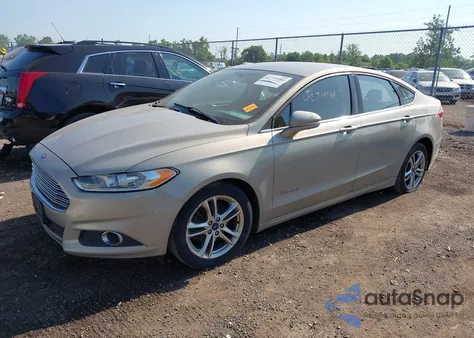 2015 Ford Fusion Hybrid Se из США, поврежденный, VIN 3FA6P0LU7FR243498